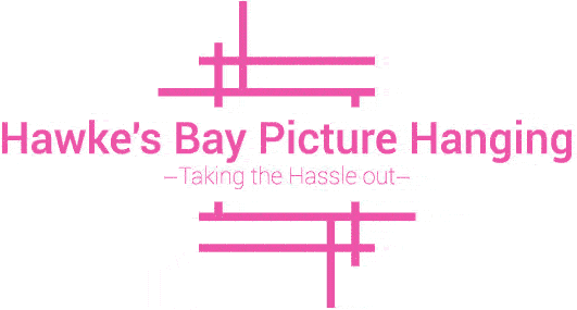 Hawke's Bay Picture Hanging logo